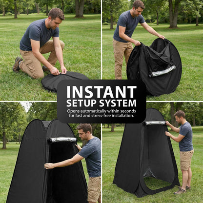 Zeno Black Pop Up Privacy Tent
