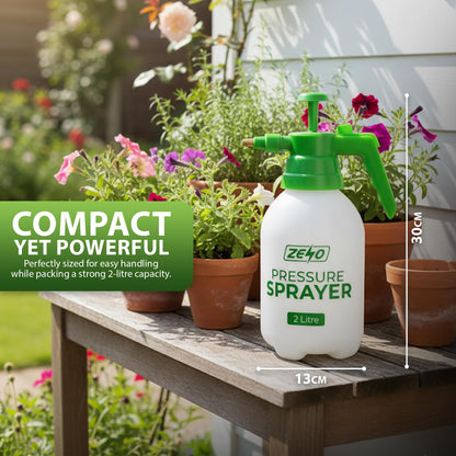 Zeno 2 Litre Garden Pressure Sprayer