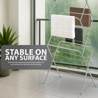 Zeno 3 Tier Clothes Drying Rack