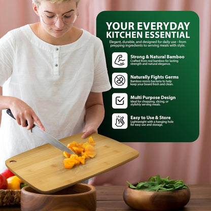 Zeno Set of 3 Wooden Chopping Boards