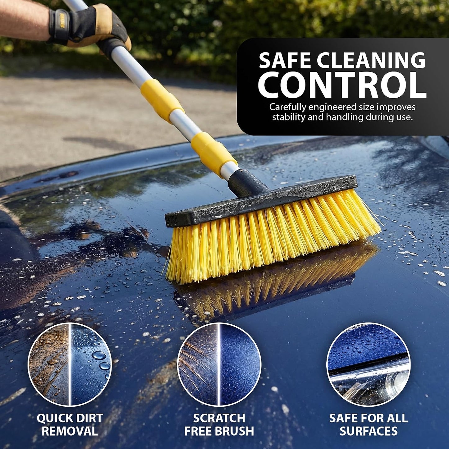 Zeno Telescopic Cleaning Brush