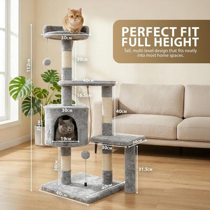 Rex & Roxy 112cm Cat Tree