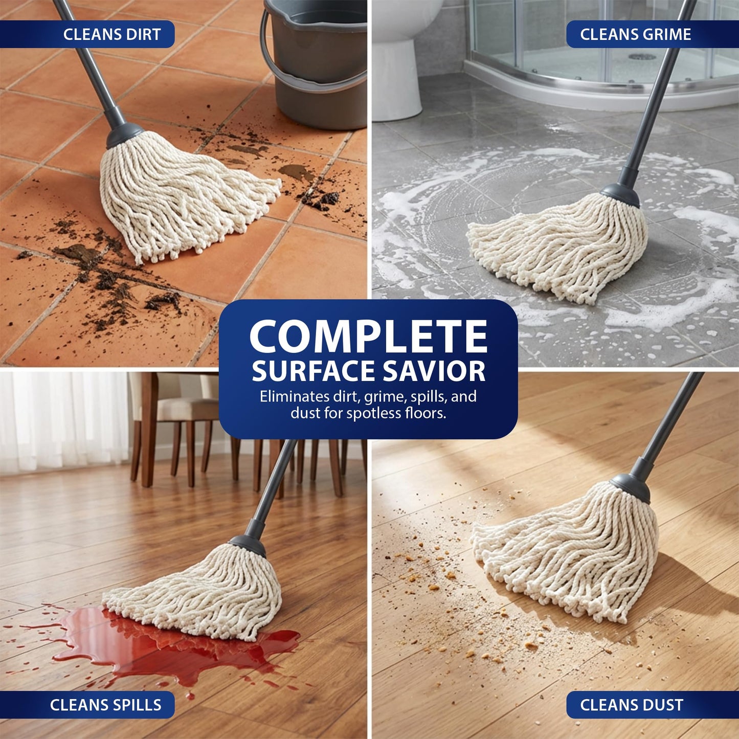 Zeno 2 Pack Mop Head Replacements