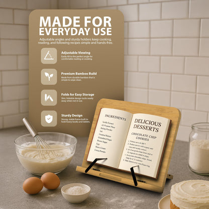 Zeno Recipe Book Stand