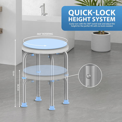 Zeno 360° Rotating Shower Stool