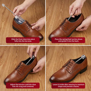 Zeno 10 Pairs White Plastic Shoe Stretchers