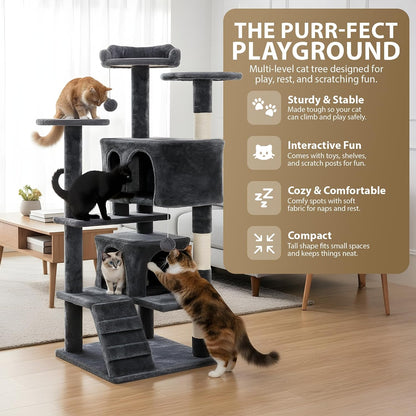 Rex & Roxy 138cm Cat Tree