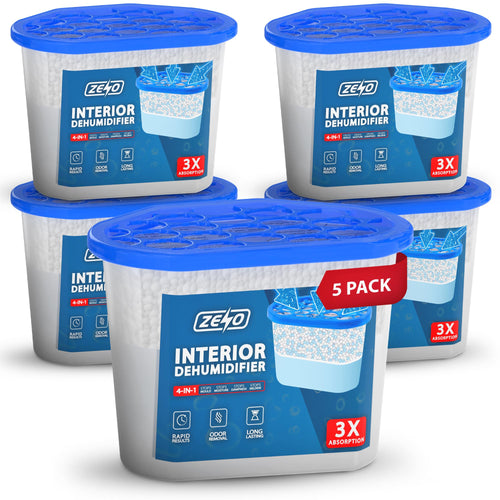 Zeno 5 Pack 500ml Disposable Dehumidifiers
