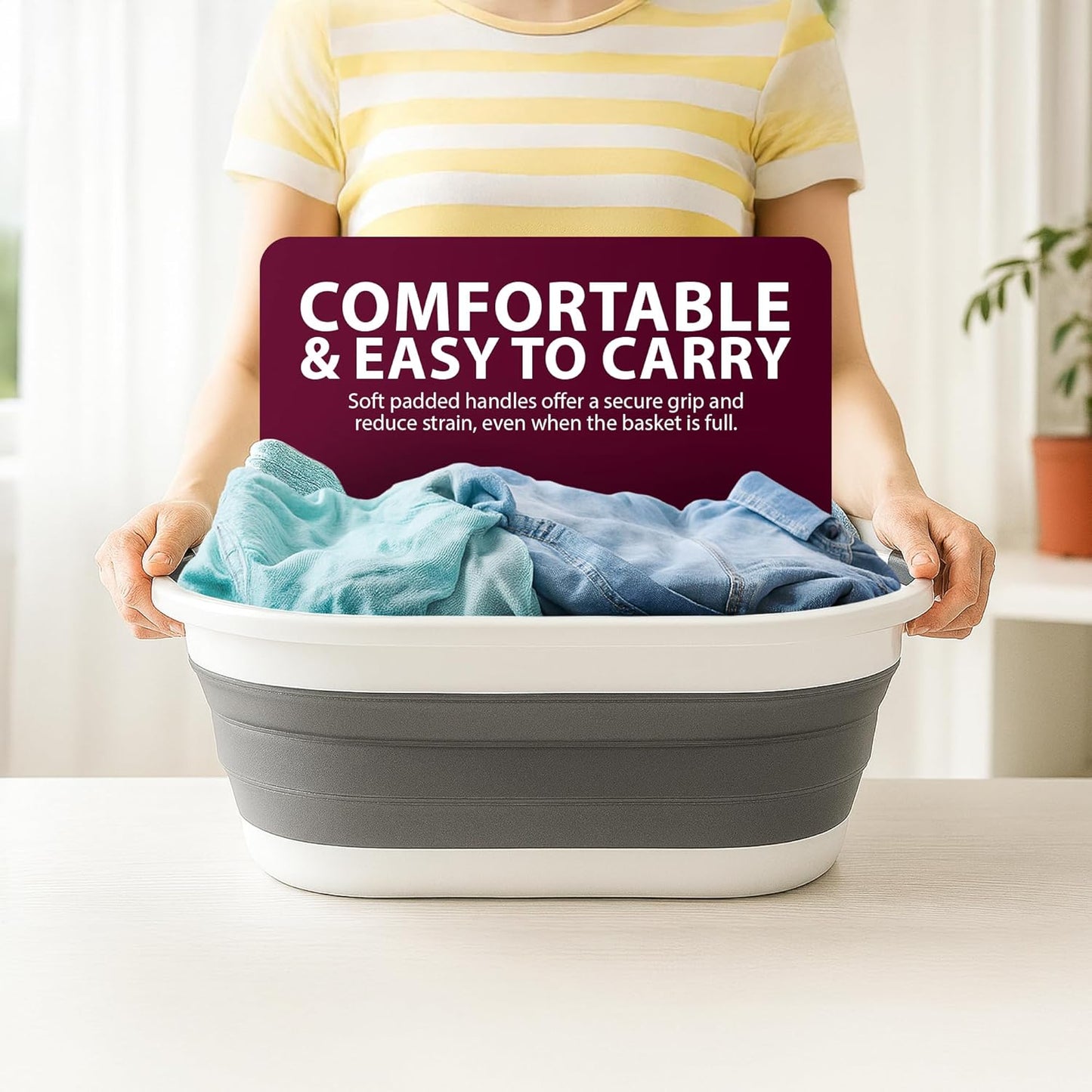 Zeno Collapsible Laundry Basket