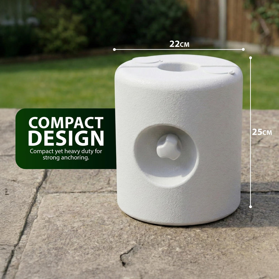 Zeno 4 Pack White Gazebo Weights