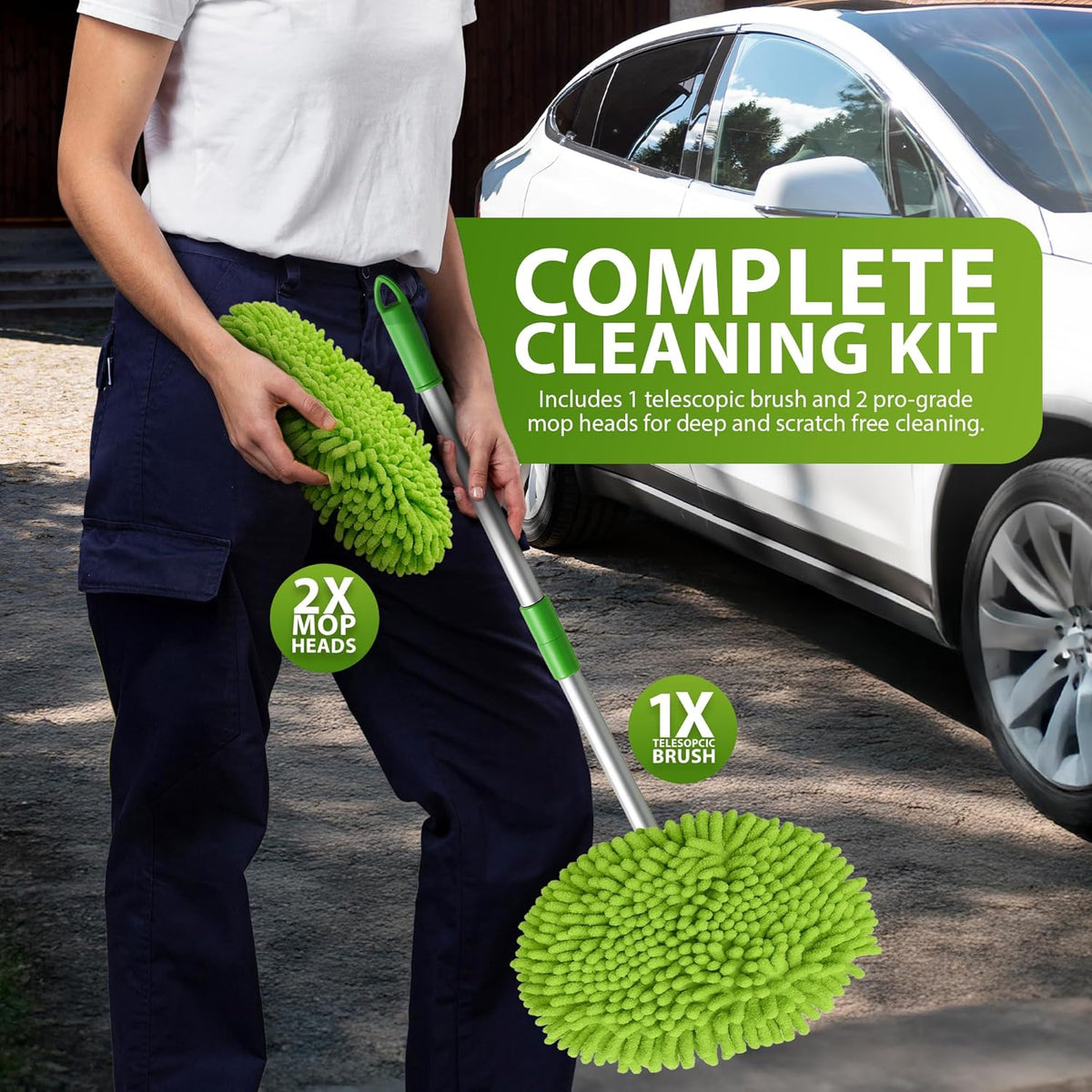 Zeno Car Cleaning Brush