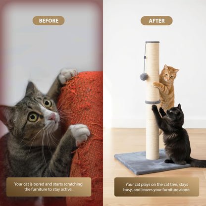 Rex & Roxy 80cm Cat Scratching Post