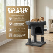 Rex & Roxy 59cm Grey Cat Tree