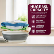Zeno Collapsible Laundry Basket