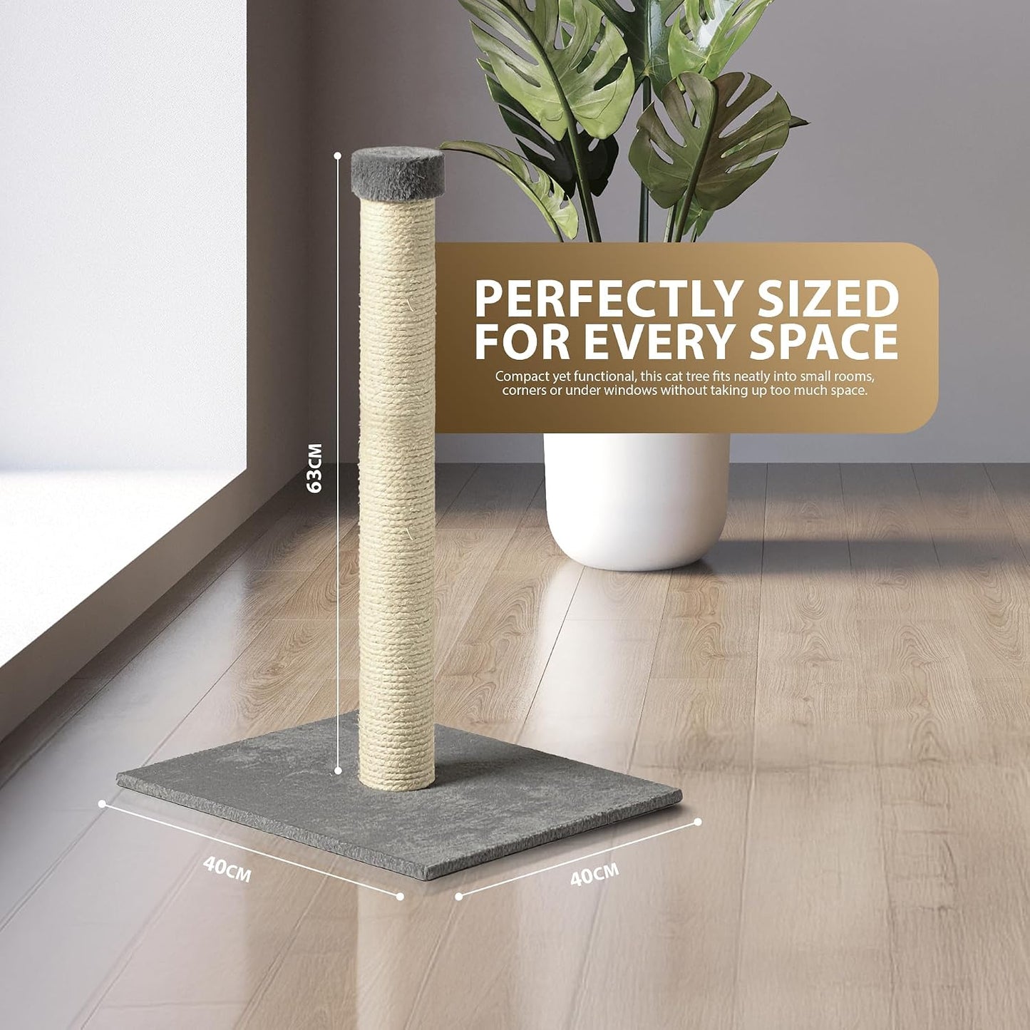 Rex & Roxy 63cm Cat Scratching Post
