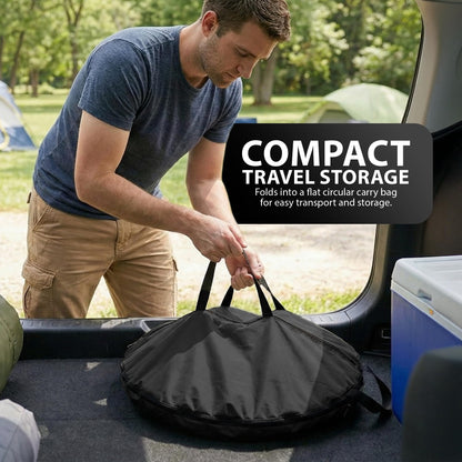 Zeno Black Pop Up Privacy Tent