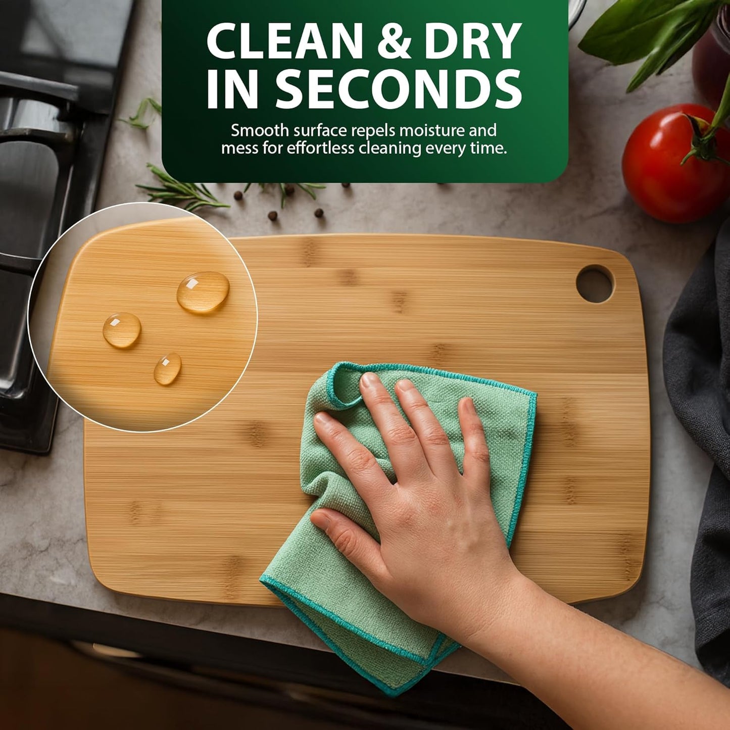 Zeno Set of 3 Wooden Chopping Boards