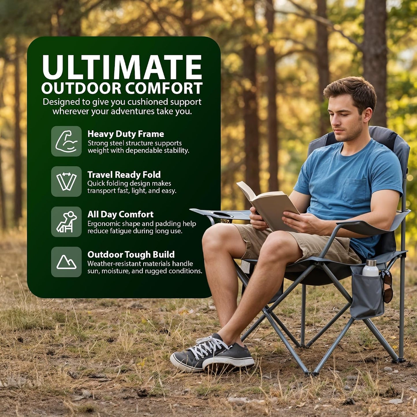 Zeno 2 Pack Camping Chair