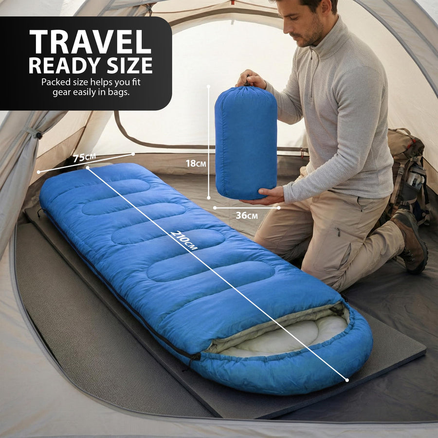 Zeno Blue Sleeping Bag