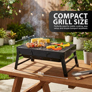 Zeno Black Portable BBQ Grill
