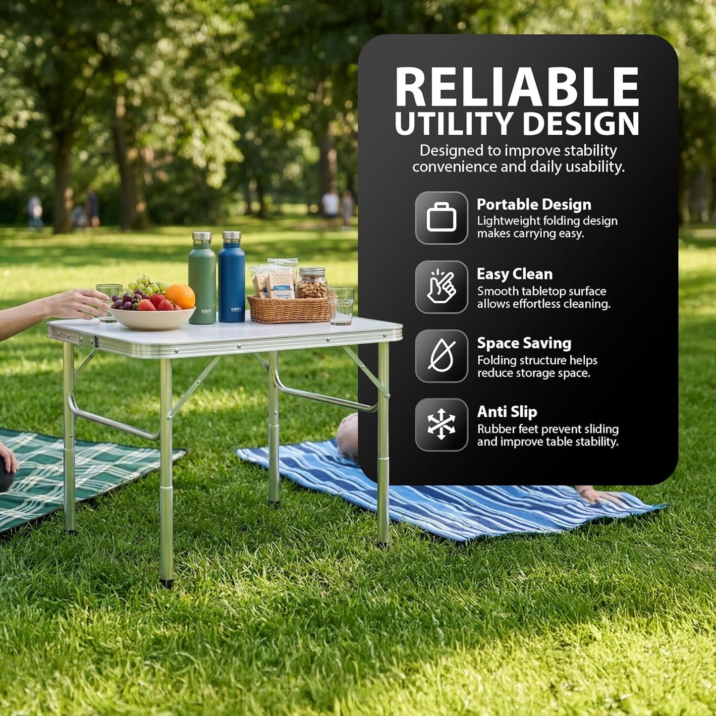 Zeno 2FT Folding Table