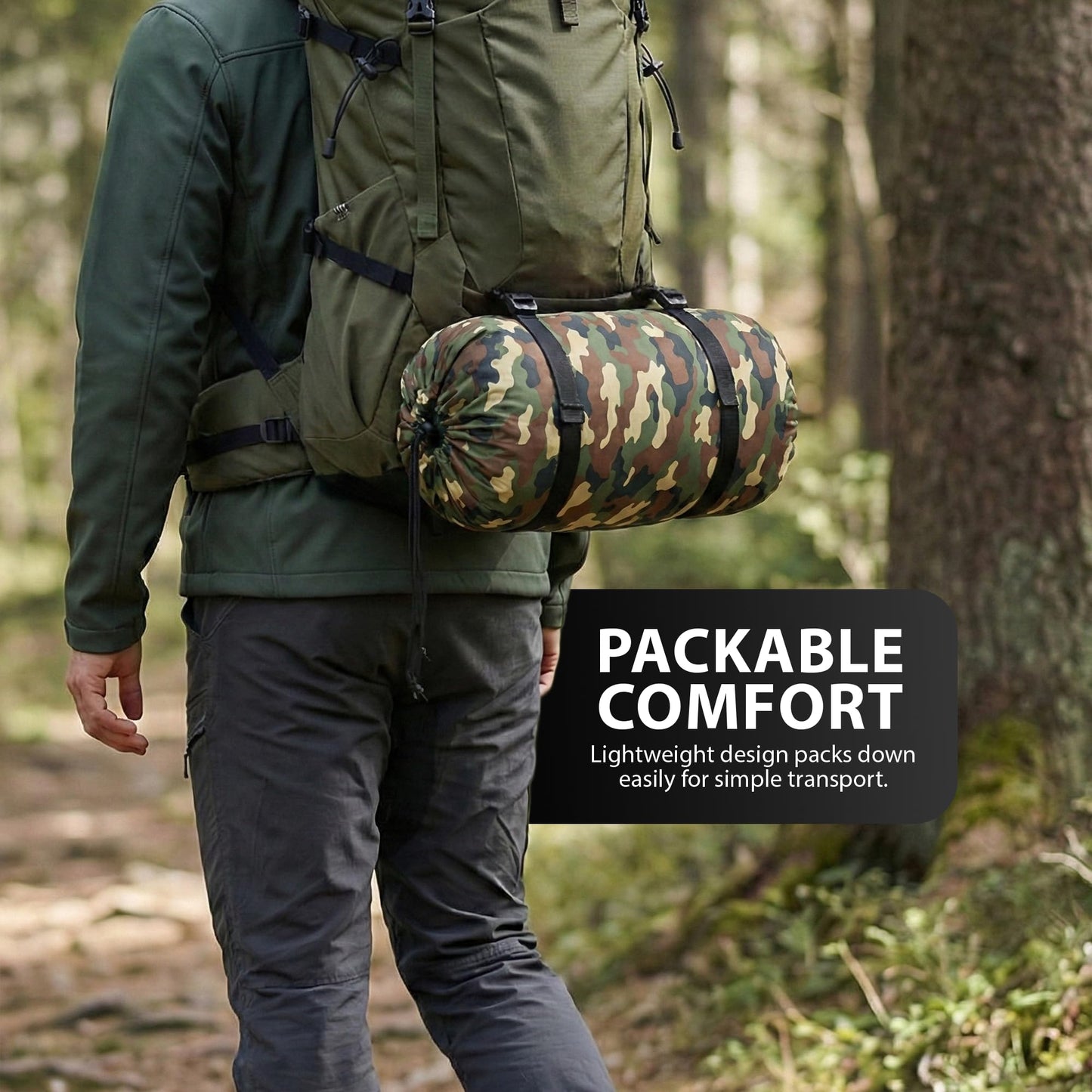 Zeno Camo Sleeping Bag