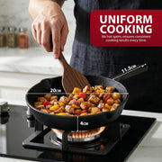 Zeno 20cm Cast Iron Frying Pan