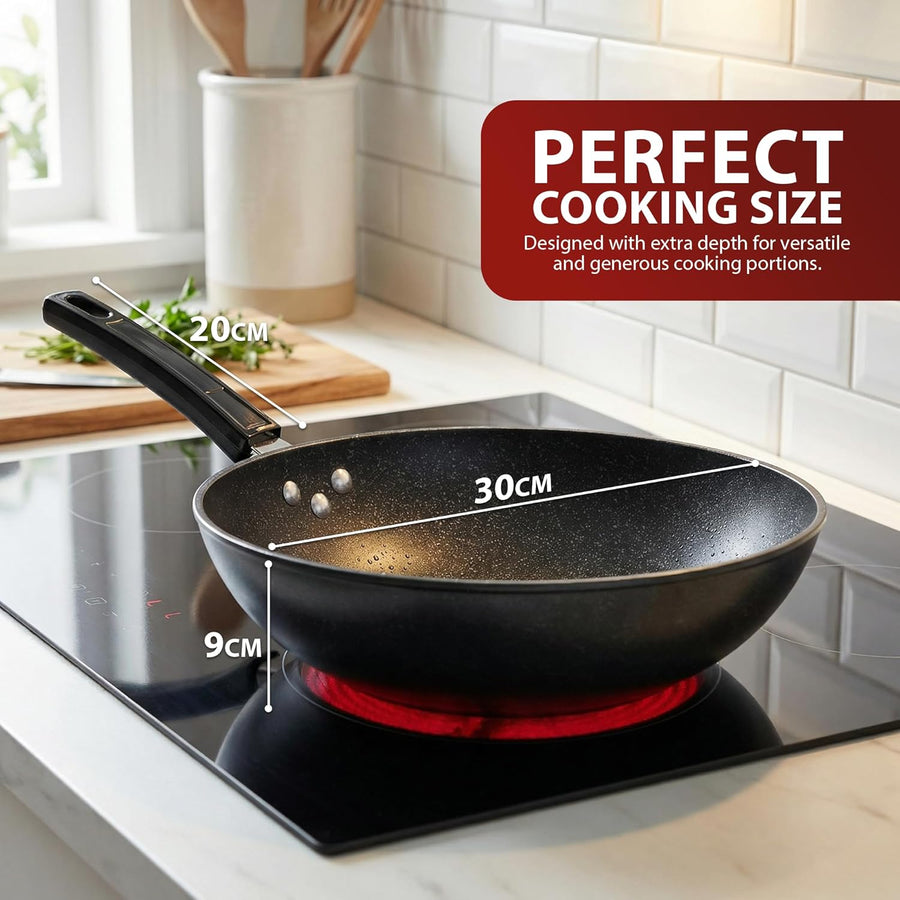 Zeno 30cm Non Stick Frying Pan