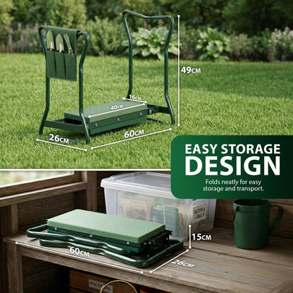Zeno Garden Kneeler with Handles