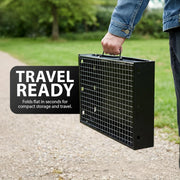 Zeno Black Portable BBQ Grill