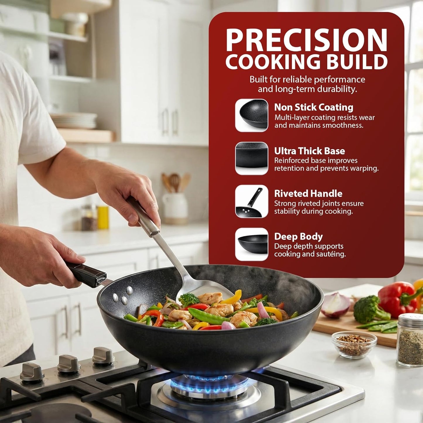 Zeno 30cm Non Stick Frying Pan