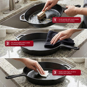Zeno 30.5cm Cast Iron Frying Pan