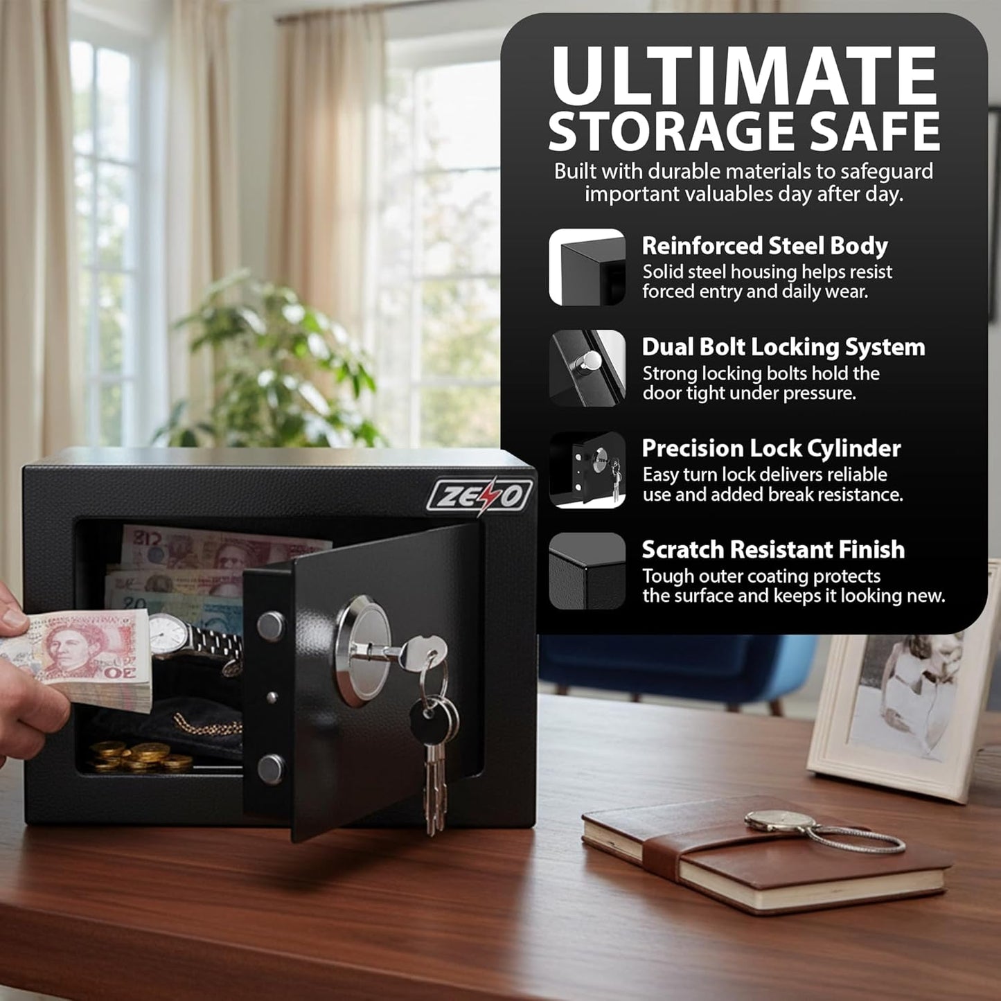 Zeno Compact Safe Box