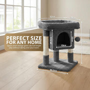 Rex & Roxy 59cm Grey Cat Tree