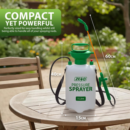 Zeno 5 Litre Garden Pressure Sprayer