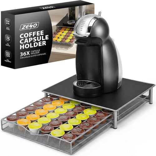 Zeno 36 Coffee Pods Holder Compatible with Dolce Gusto