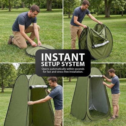 Zeno Green Pop Up Privacy Tent