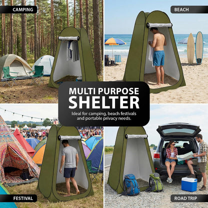 Zeno Green Pop Up Privacy Tent