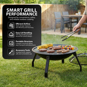 Zeno BBQ Grill Pit