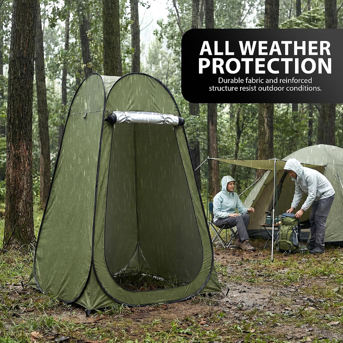 Zeno Green Pop Up Privacy Tent
