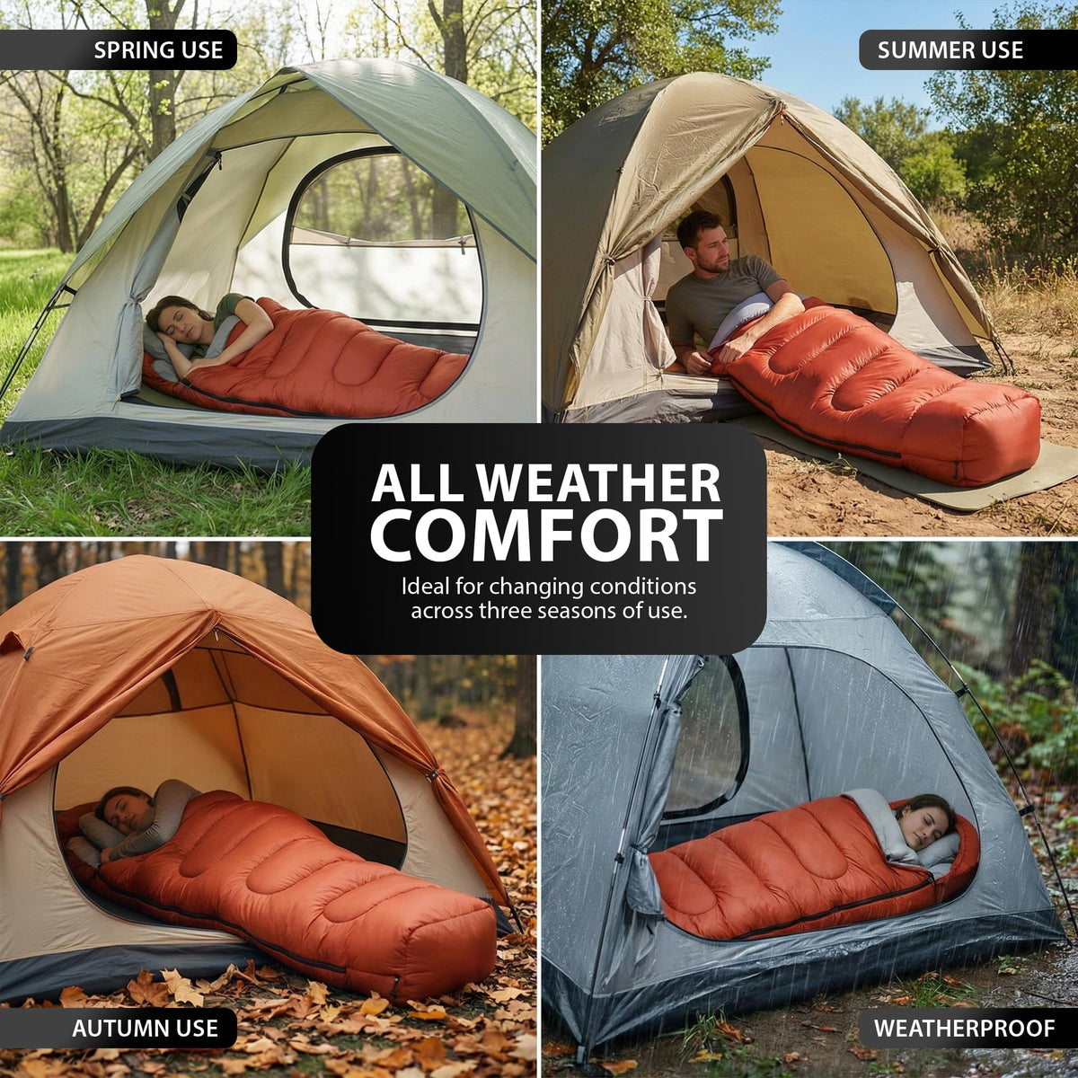Zeno Red Sleeping Bag