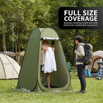 Zeno Green Pop Up Privacy Tent