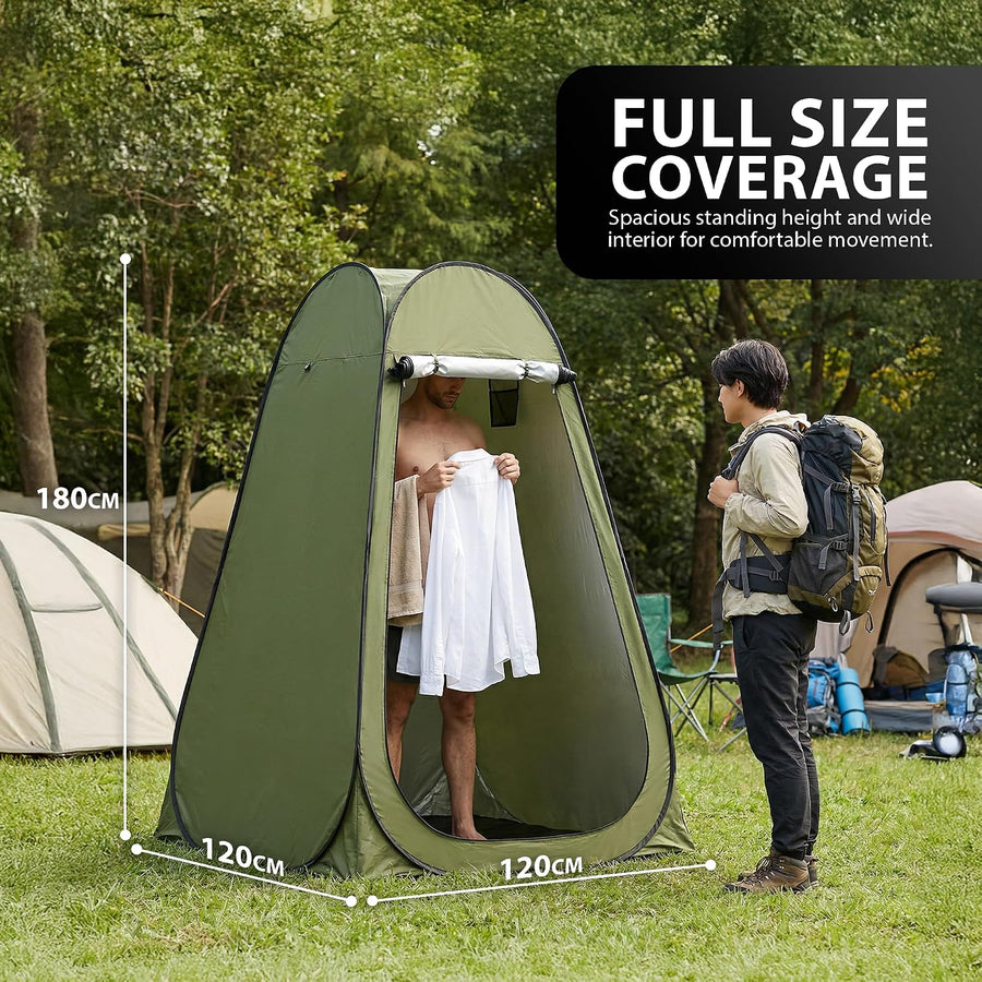 Zeno Green Pop Up Privacy Tent