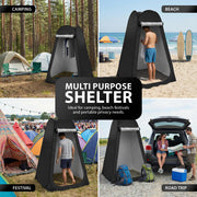 Zeno Black Pop Up Privacy Tent