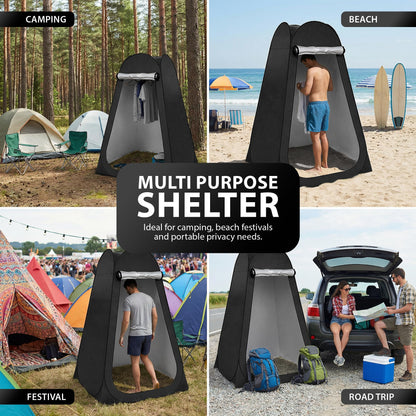 Zeno Black Pop Up Privacy Tent