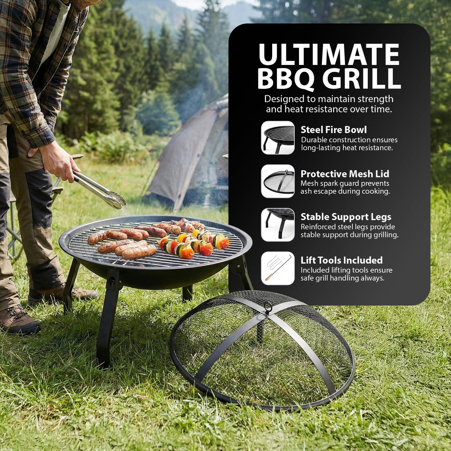 Zeno BBQ Grill Pit