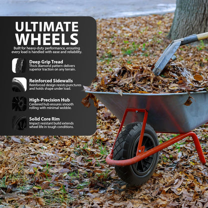 Zeno 14" Wheelbarrow Wheel