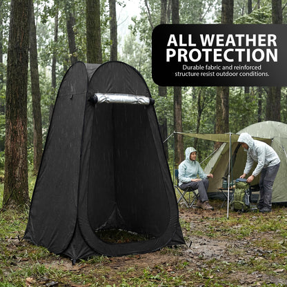 Zeno Black Pop Up Privacy Tent