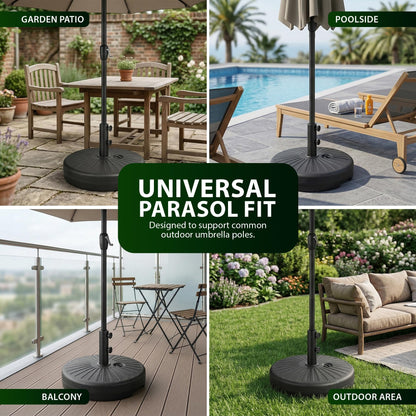 Zeno 22L Sunflower Design Plastic Parasol Base