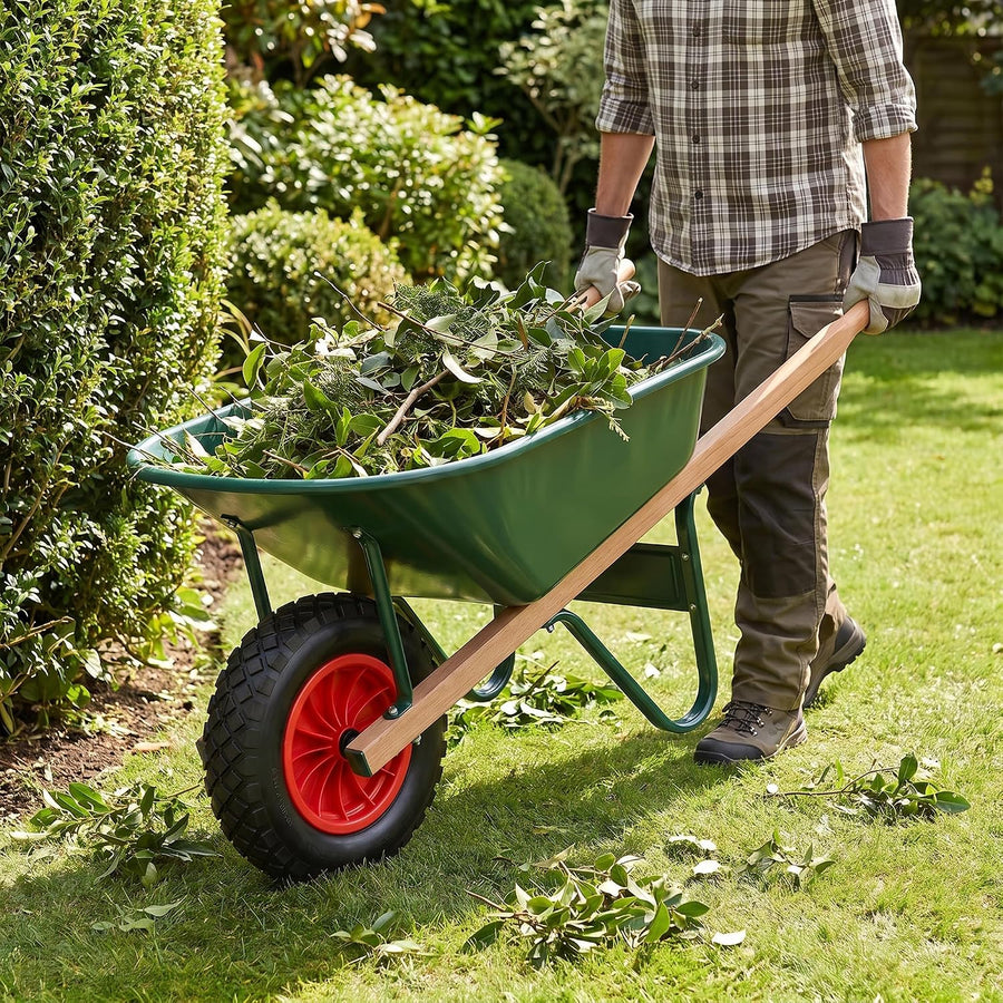 Zeno 14" Red Wheelbarrow Wheel